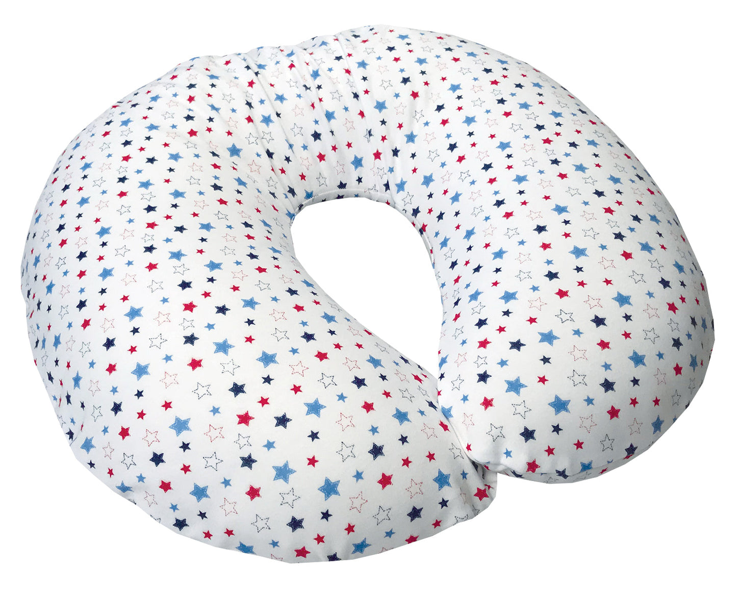 Eco Wool Filled Organic Cotton Nursing Pillow with Pillowcase