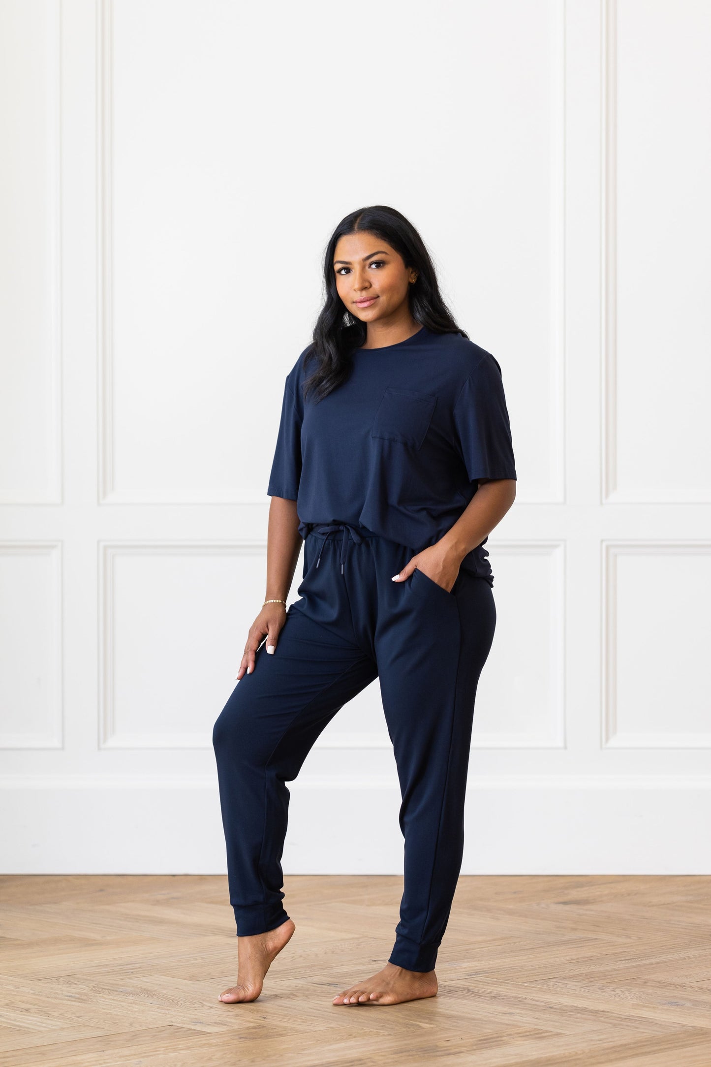 Women's Stretch-Knit Bamboo Lounge Tee