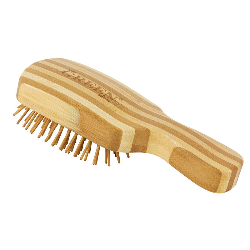 The Classic Men's Club Cushion Brush with Natural Bamboo Handle