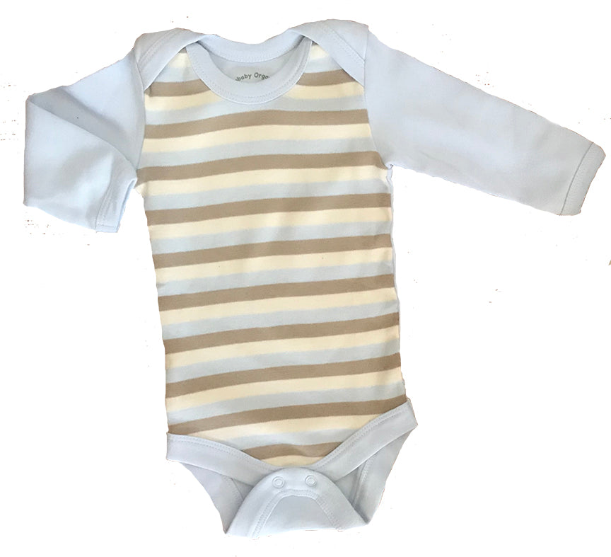 Organic Cotton Long Sleeved Onesie/Bodysuit Fun Prints