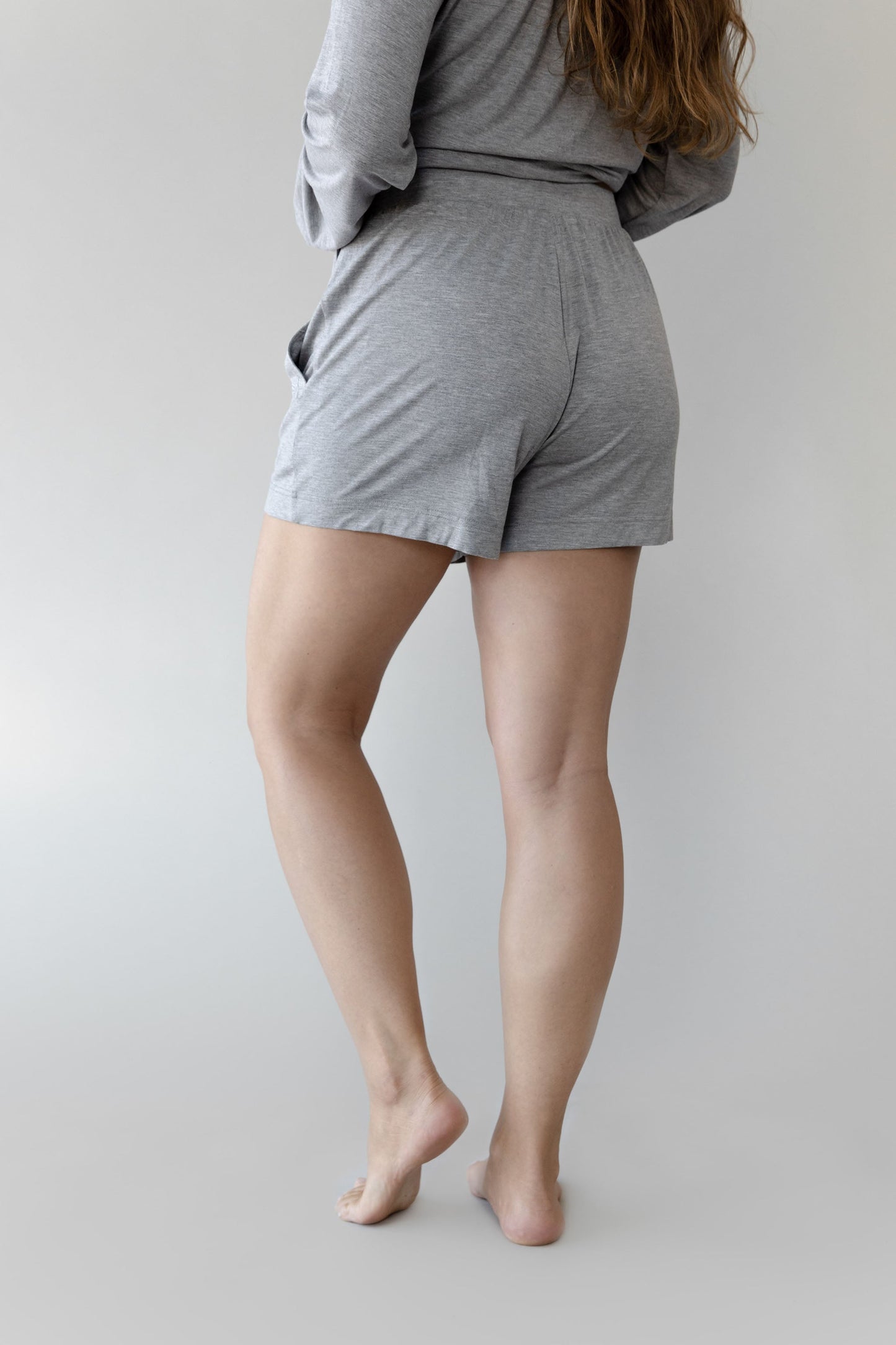 Stretch Knit Bamboo Shorts