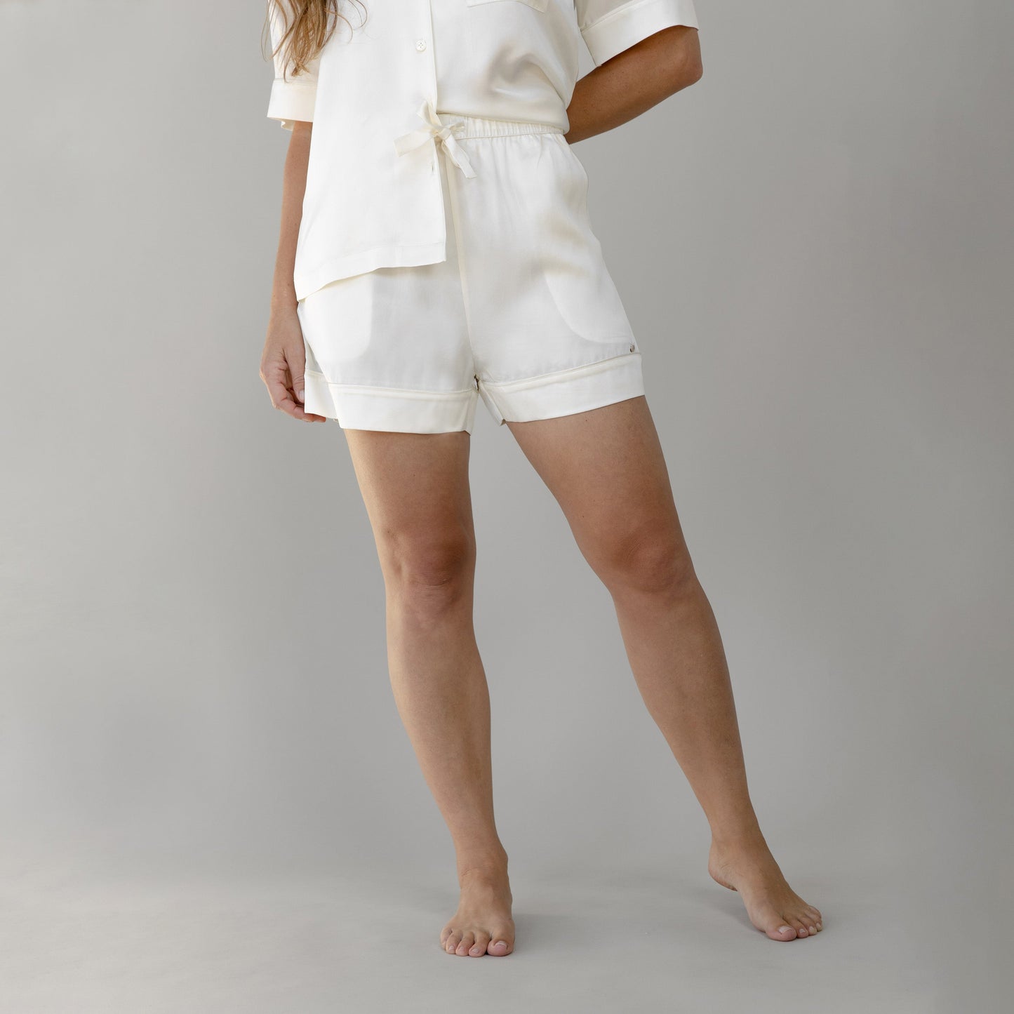 Serenity Silk Classic Pajama Shorts