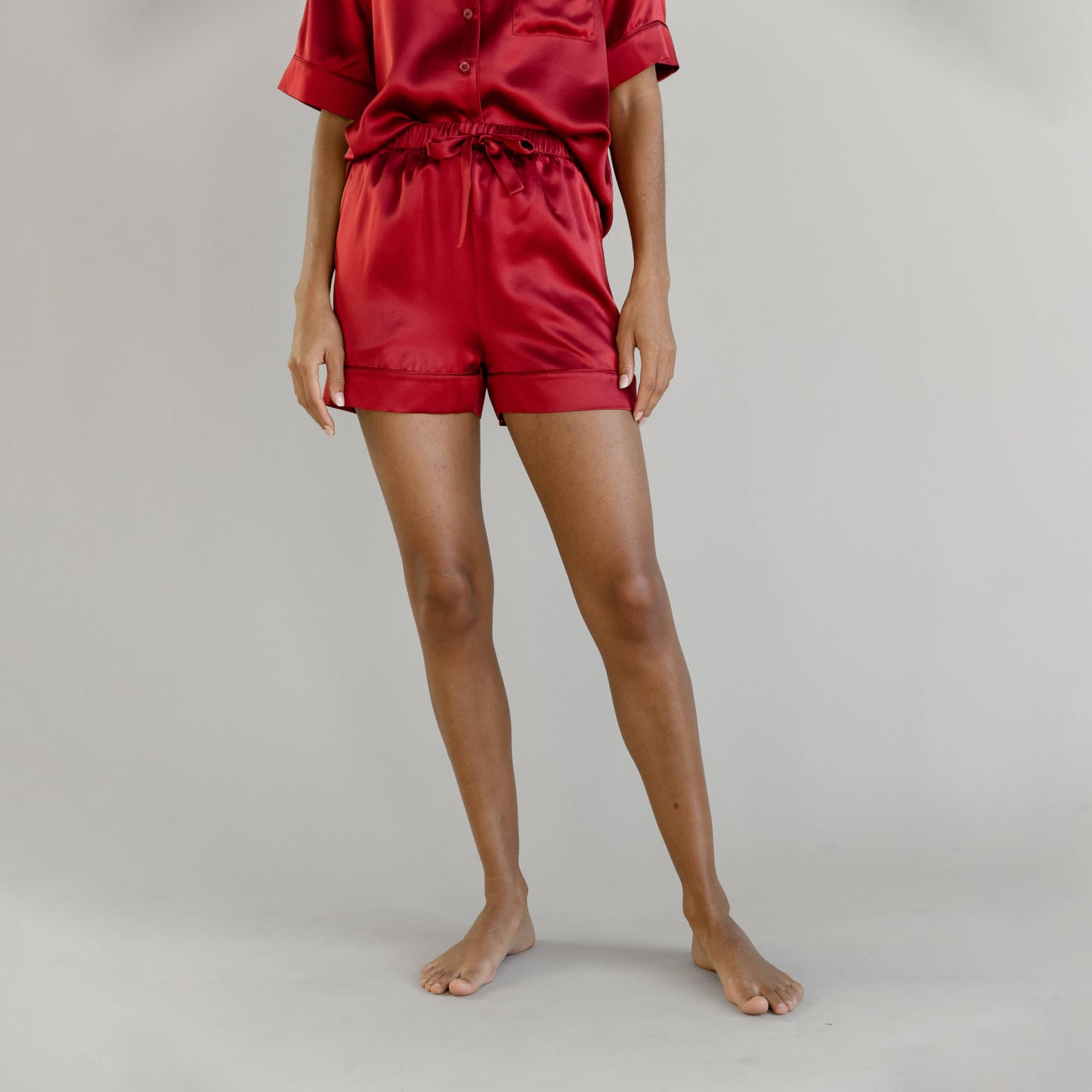 Serenity Silk Classic Pajama Shorts
