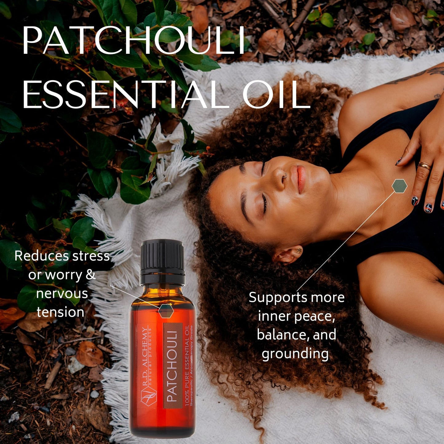 Rosemary + Patchouli Essential Oil Duo