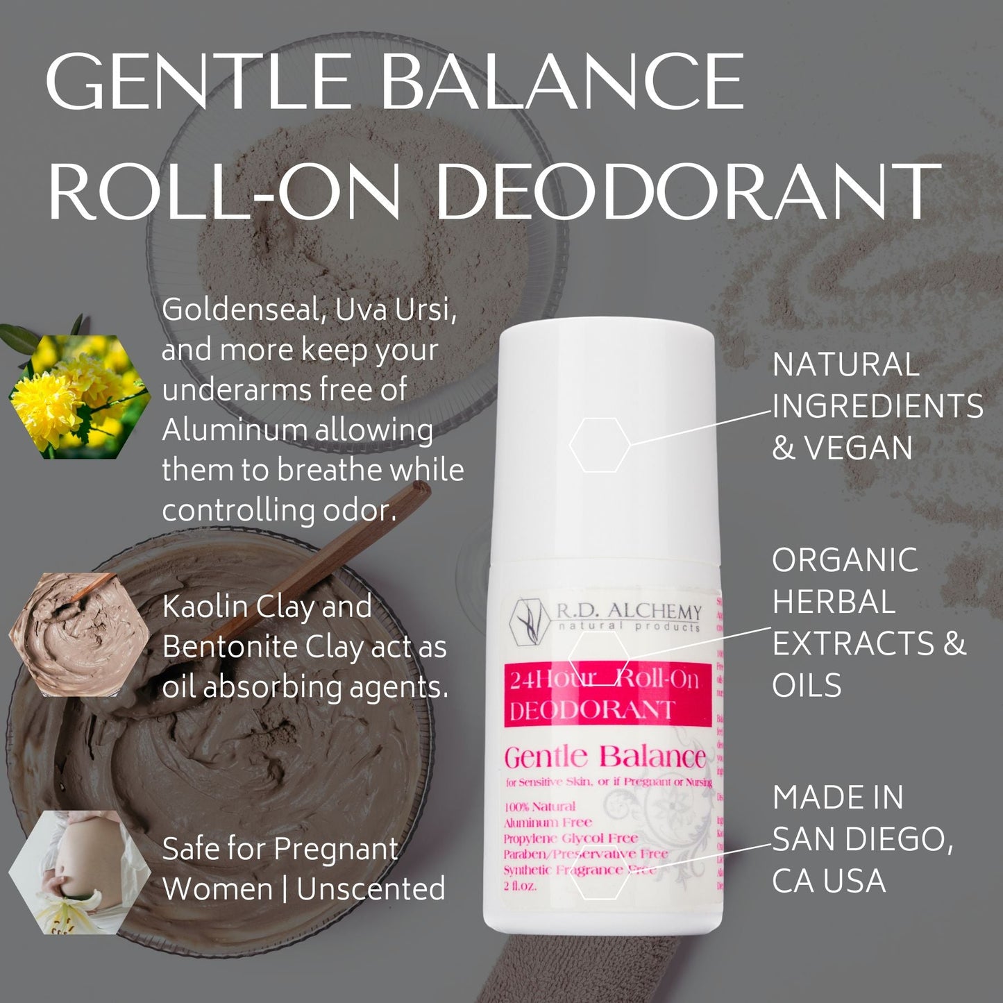 Grapefruit Roll on Deoderant Set (2)