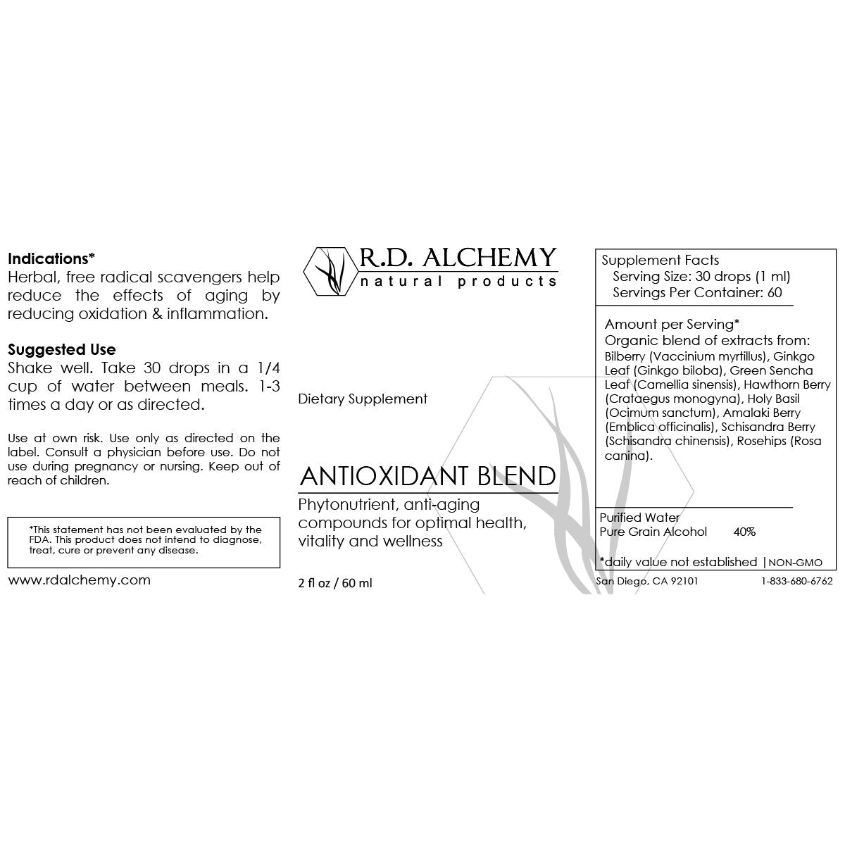 Antioxidant Blend Extract