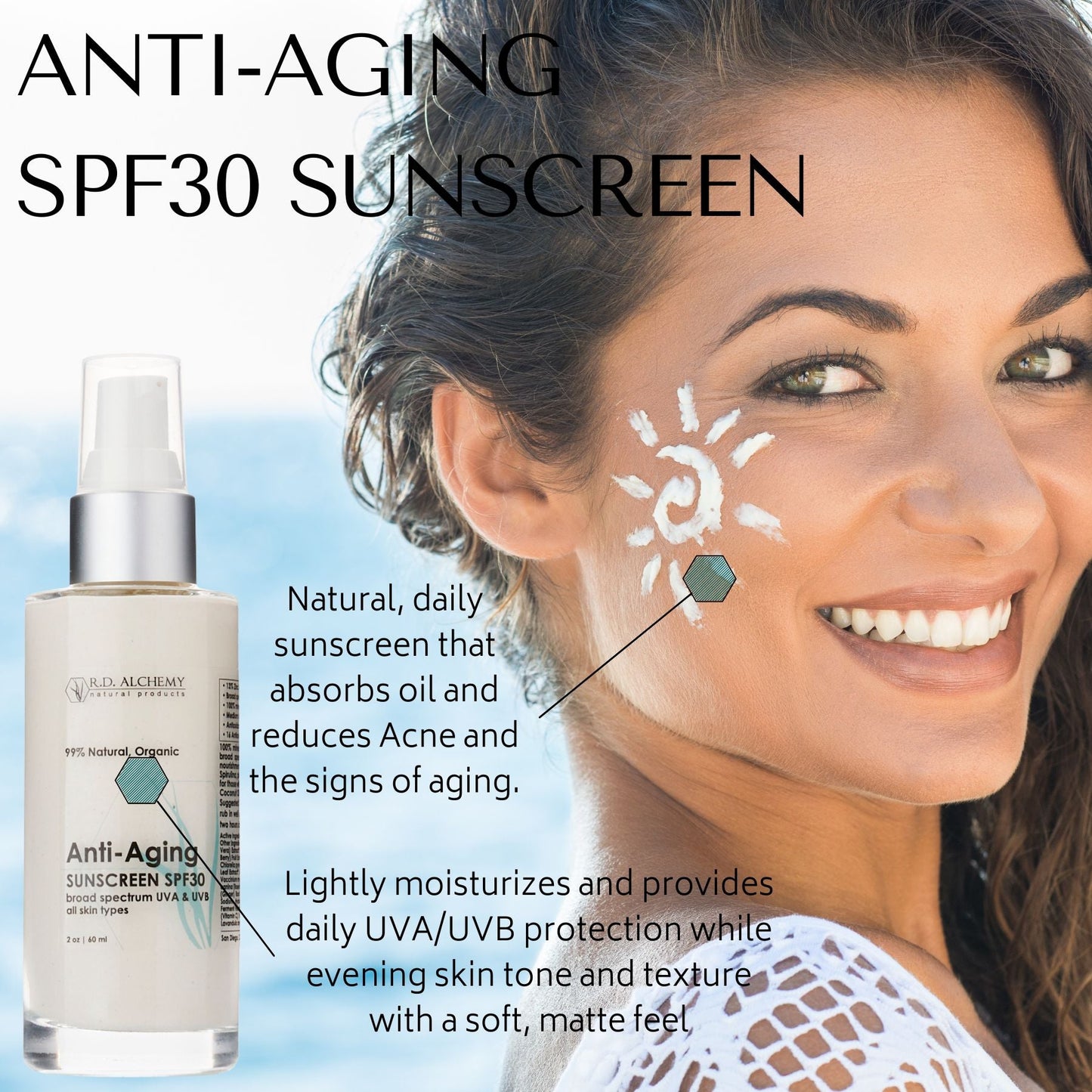 Anti-Aging Moisturizer with Protecting SPF 30 Sunscreen