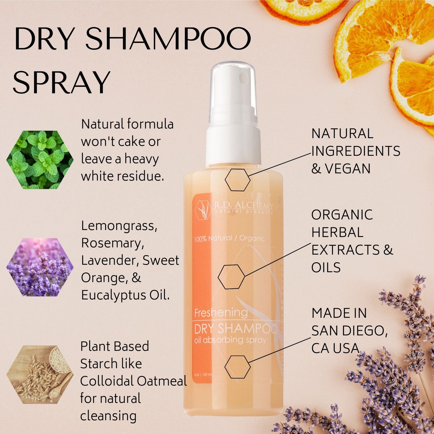 Freshening Dry Shampoo Spray
