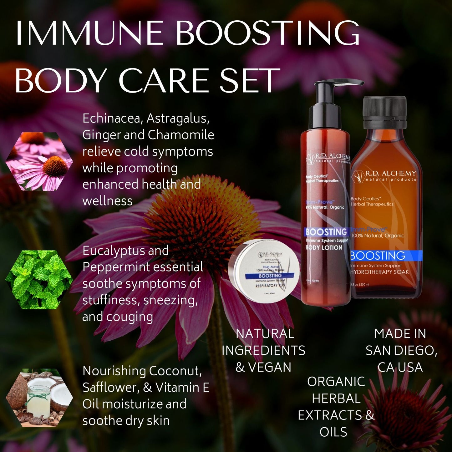 Immune Boosting Body Care Set