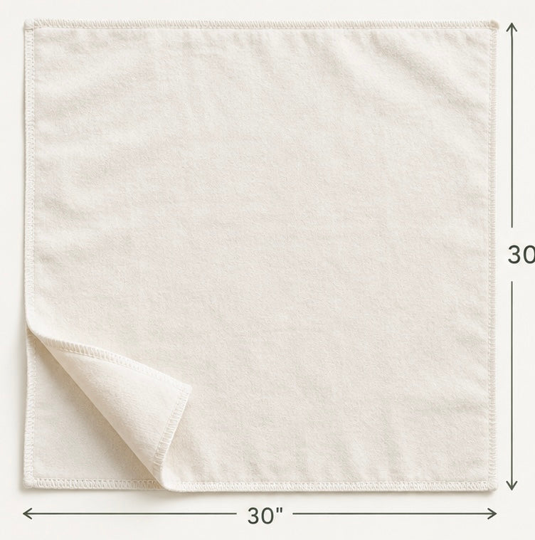 Organic Cotton Cloth Diaper Flats