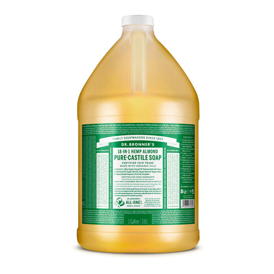 Pure-Castile Hemp Almond Liquid Soap - Bulk