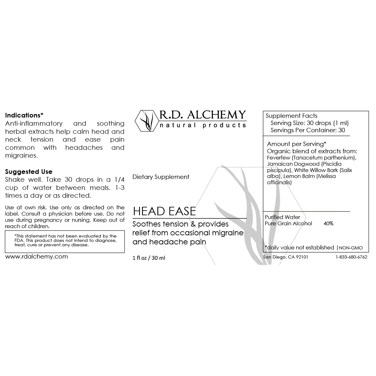 Head Ease Extract