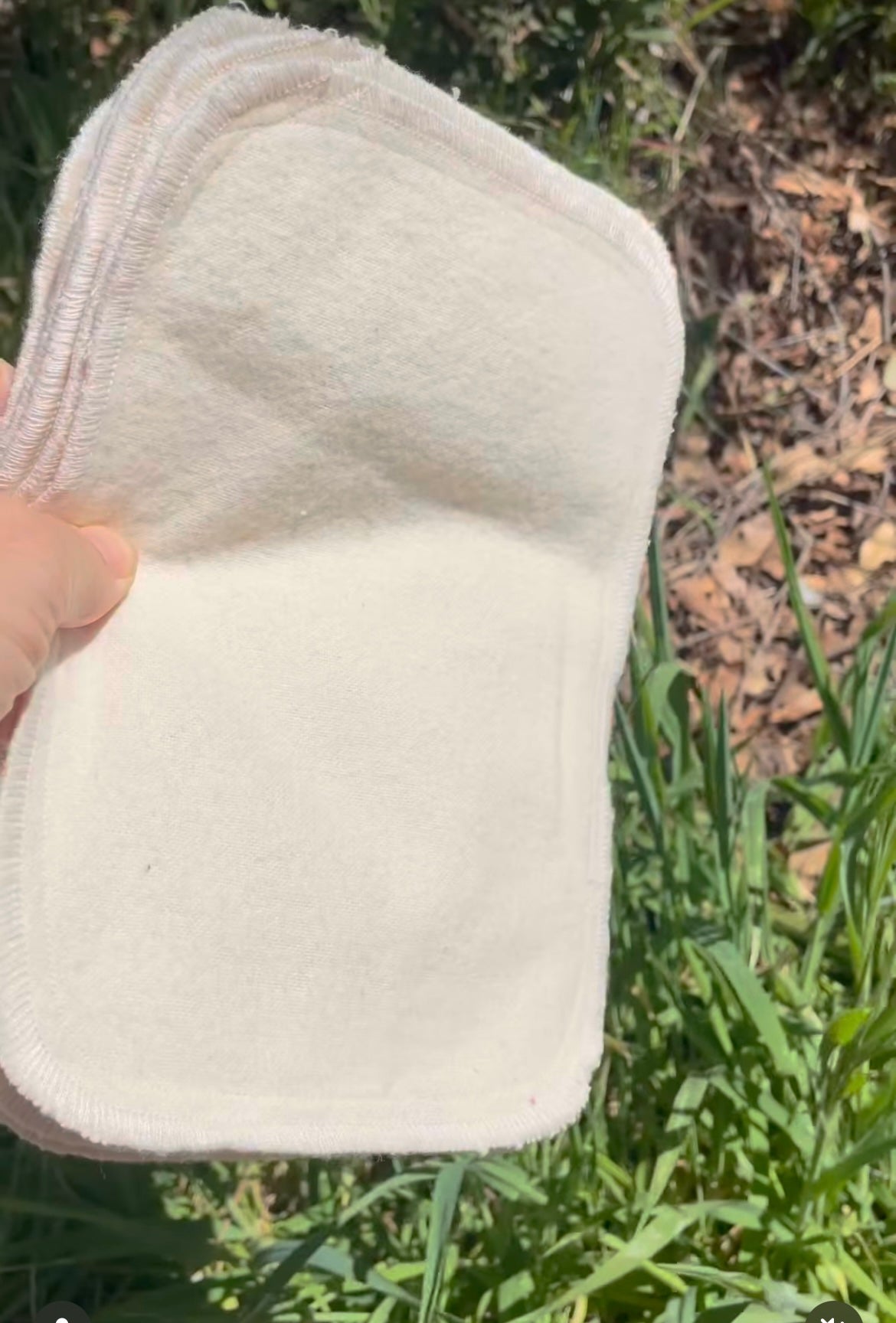 Organic Cotton Washcloths – Set of 6