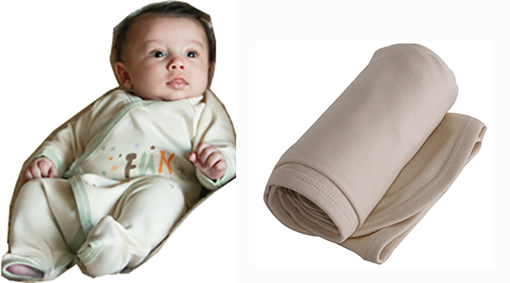 Organic Cotton FUN Kimono & Blanket Set