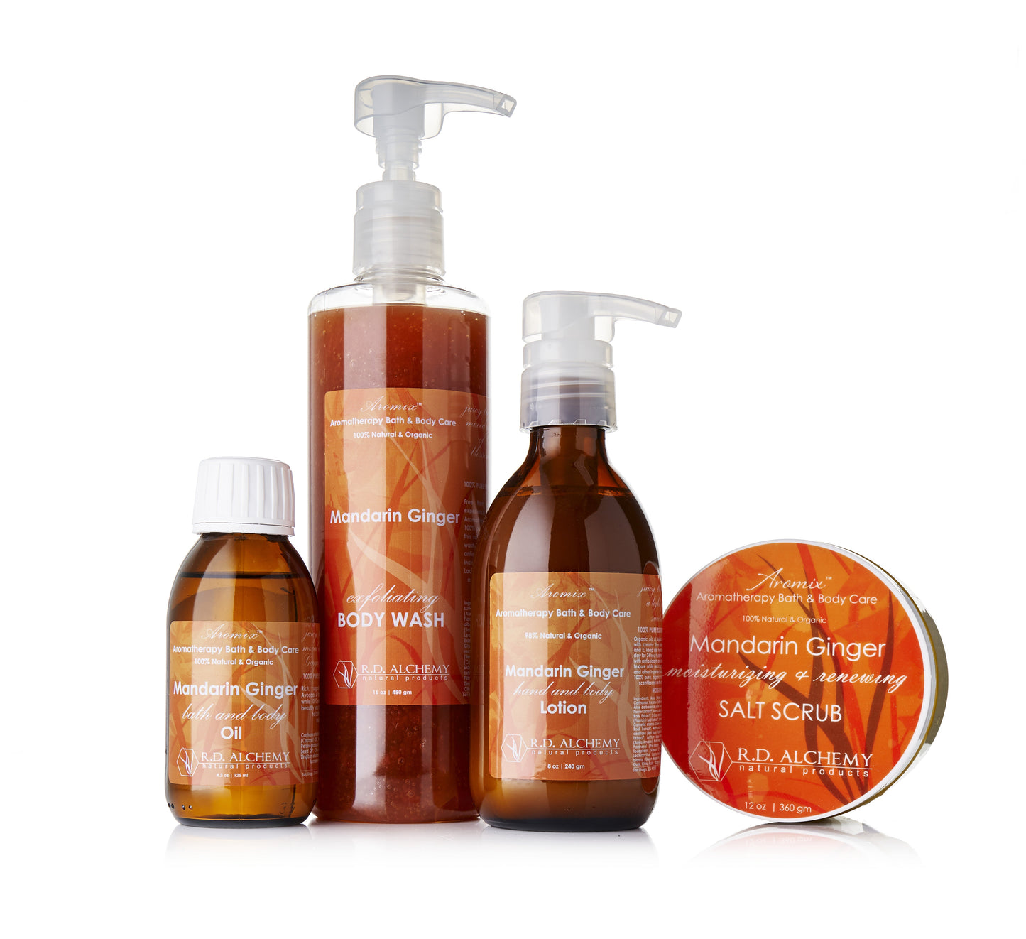 Mandarin Ginger Bath & Body Oil