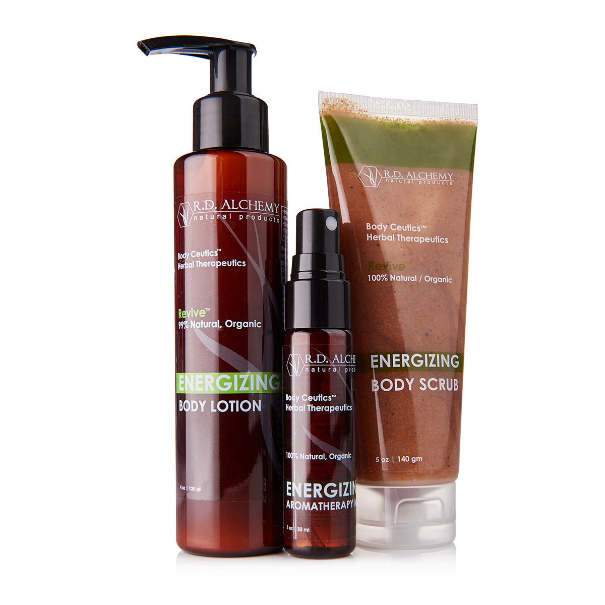 Energizing Herbal Body Care Set