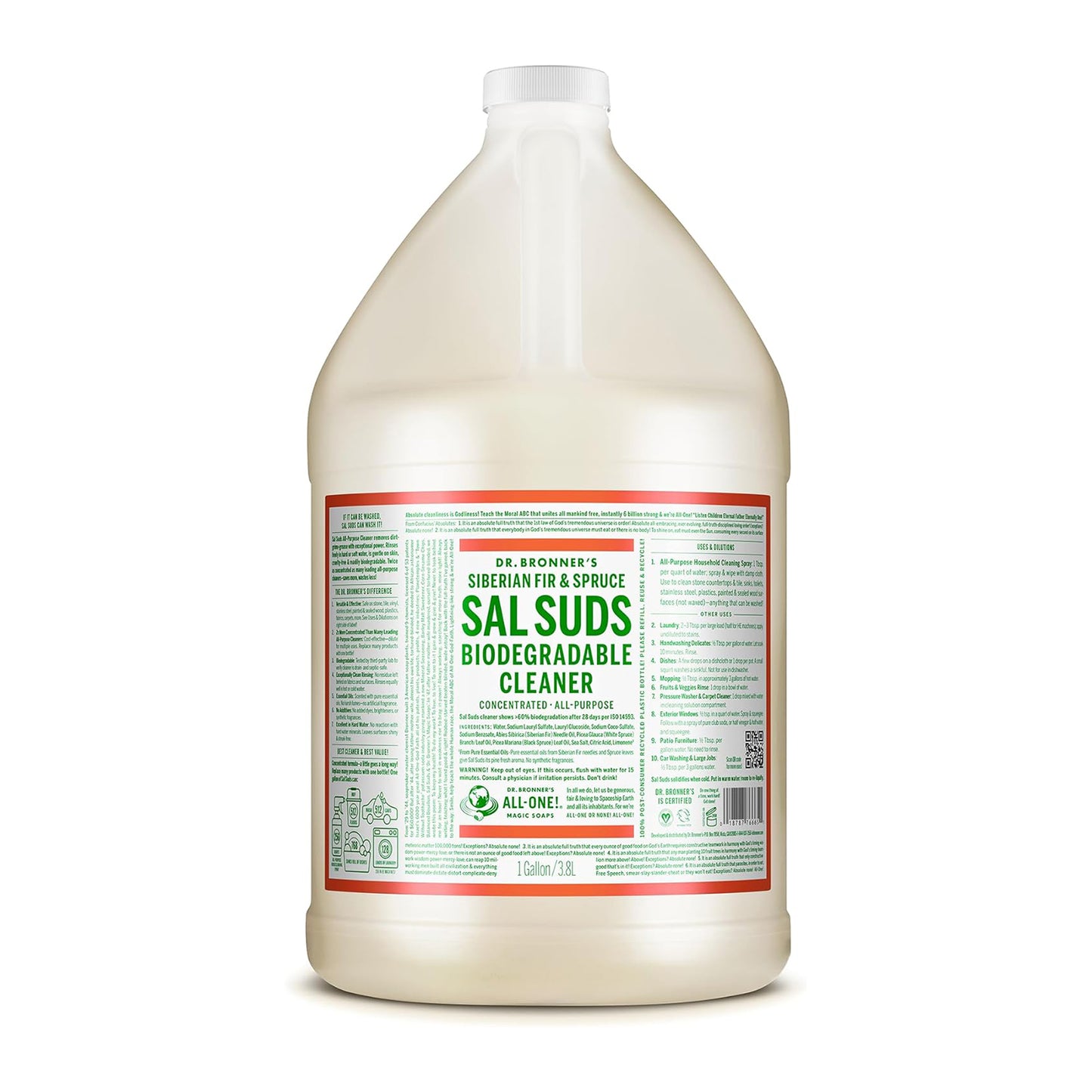 Dr. Bronner’s Sal Suds Biodegradable All-Purpose Cleaner