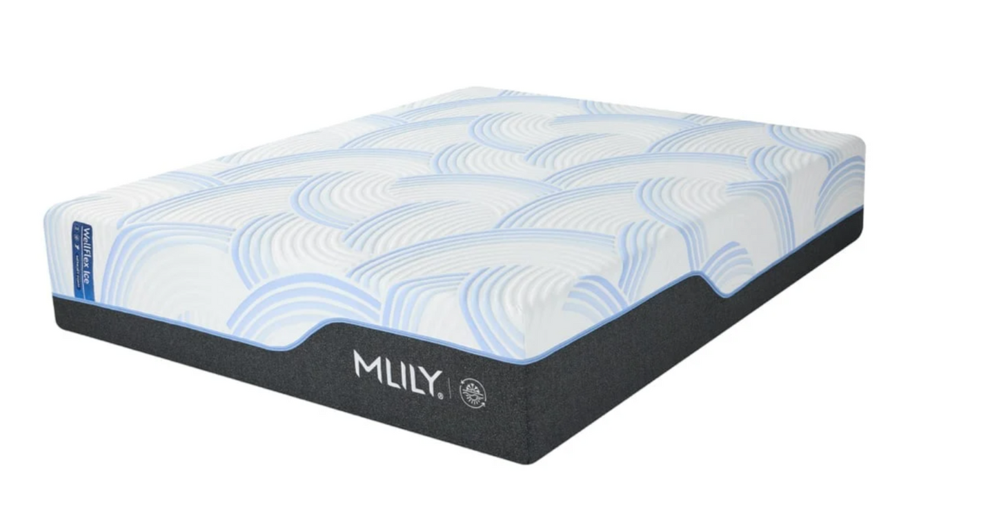 WellFlex ICE 1.0 Medium Firm 14 inch Air Gel Foam Mattress