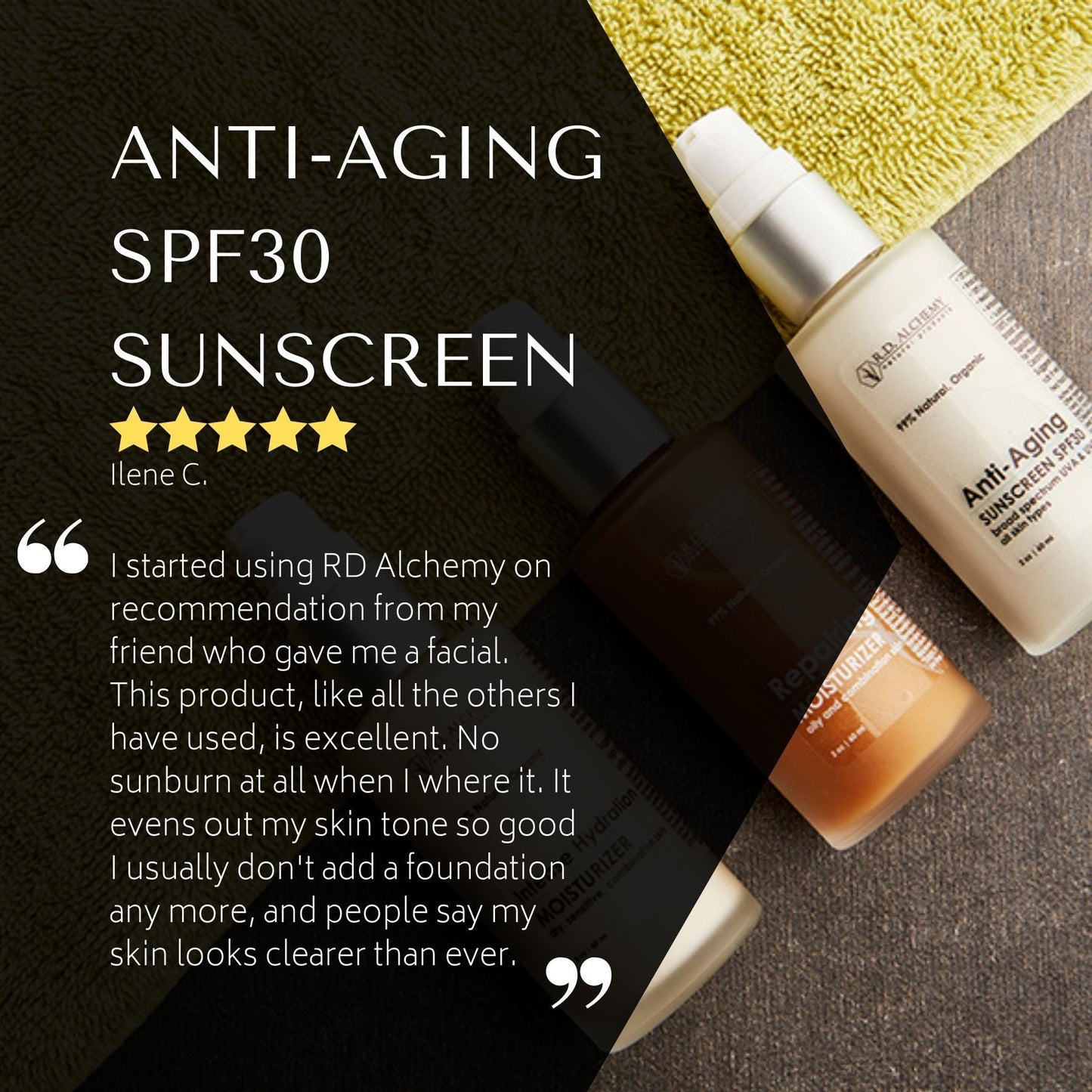 Anti-Aging Moisturizer with Protecting SPF 30 Sunscreen