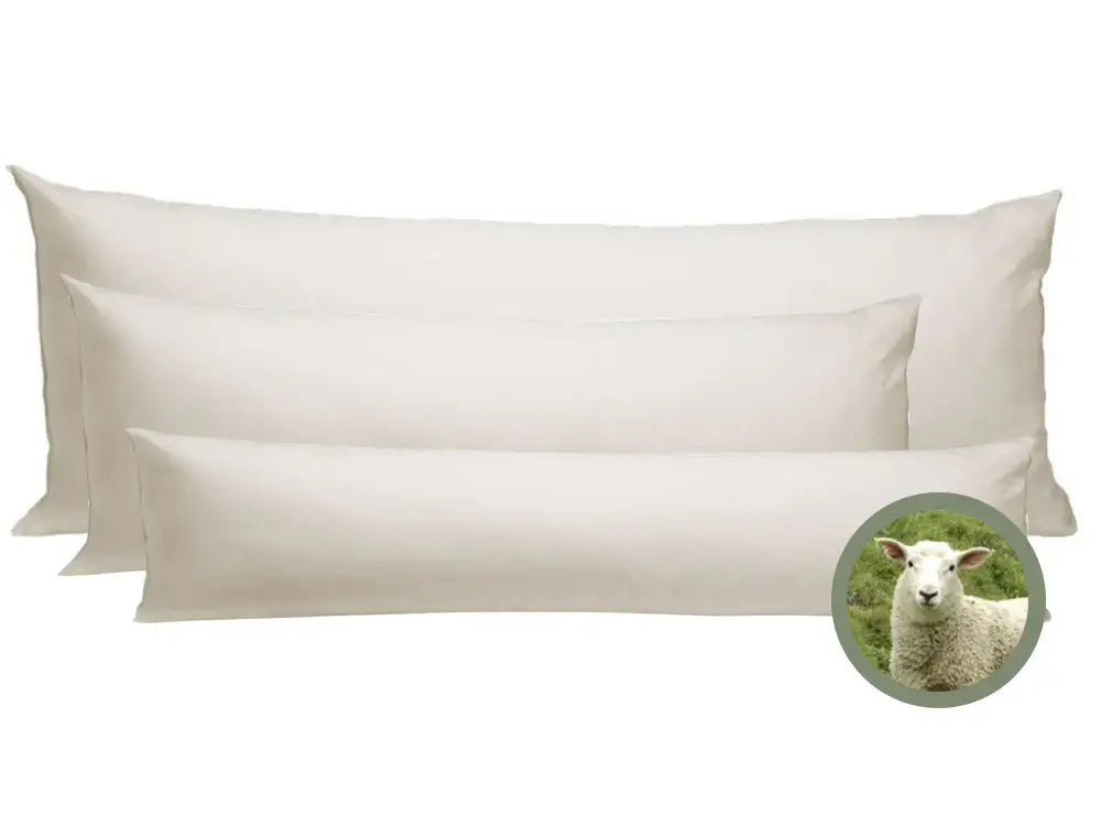 Organic Wool Body Pillow