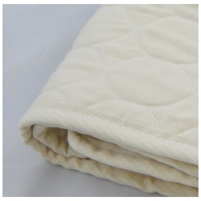 Organic Cotton Quilted Yoga Mat Pad