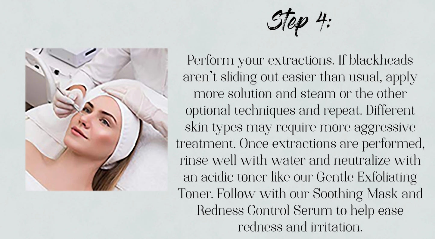 Clear Pore Desincrustation Solution