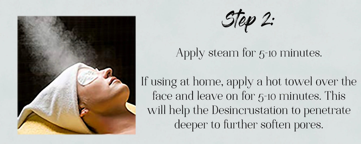 Clear Pore Desincrustation Solution