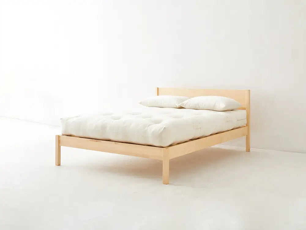 Alto Solid Maple Hardwood Platform Bed Frame