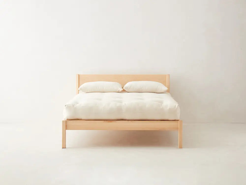 Alto Solid Maple Hardwood Platform Bed Frame