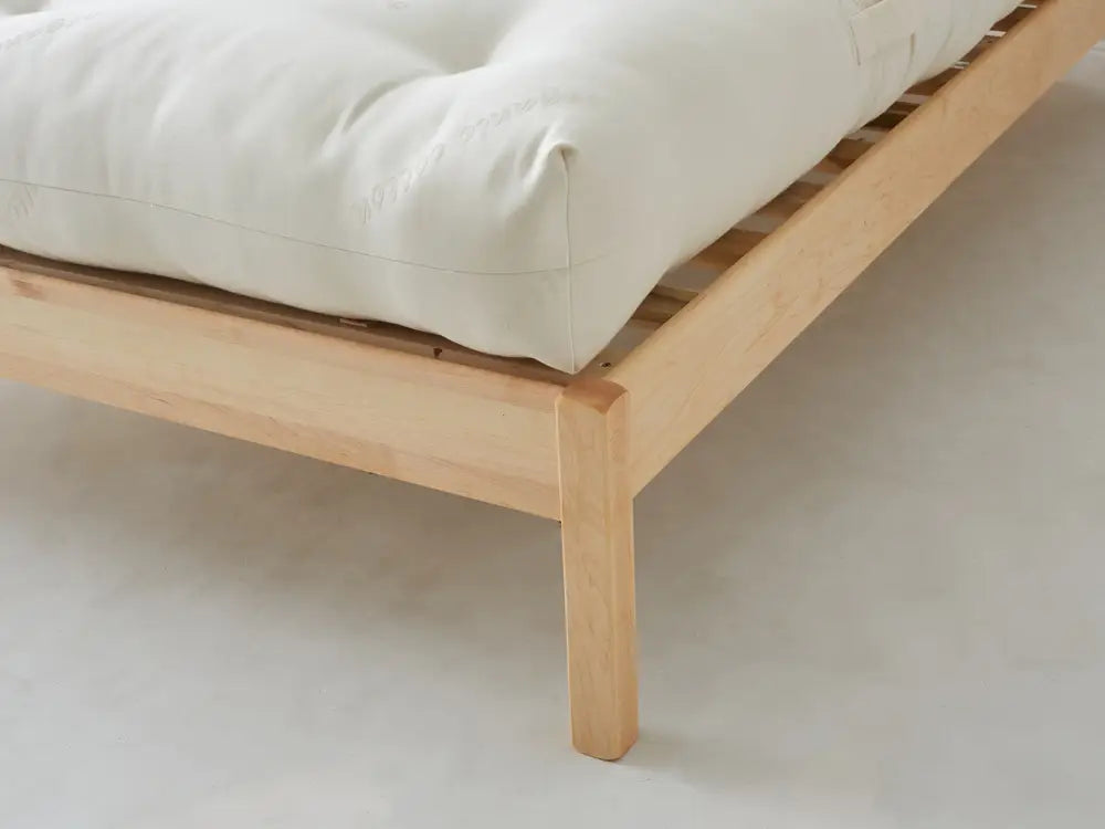 Alto Solid Maple Hardwood Platform Bed Frame