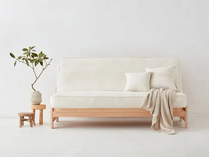 Armless Amish Organic Futon Frame - Cornerstone Maple Finish