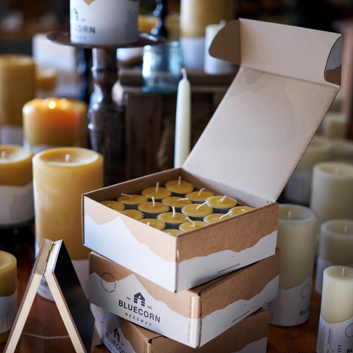 Pure Beeswax Tea Lights