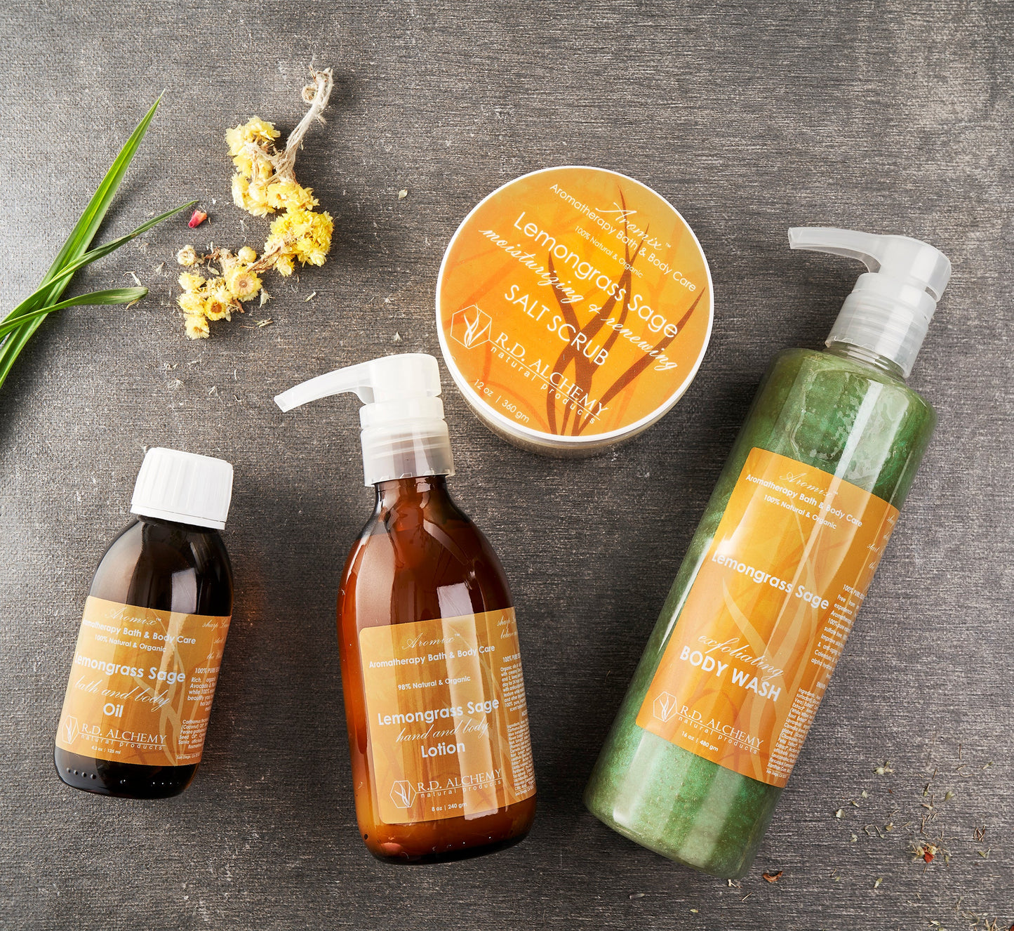 Lemongrass Sage Bath & Body Oil