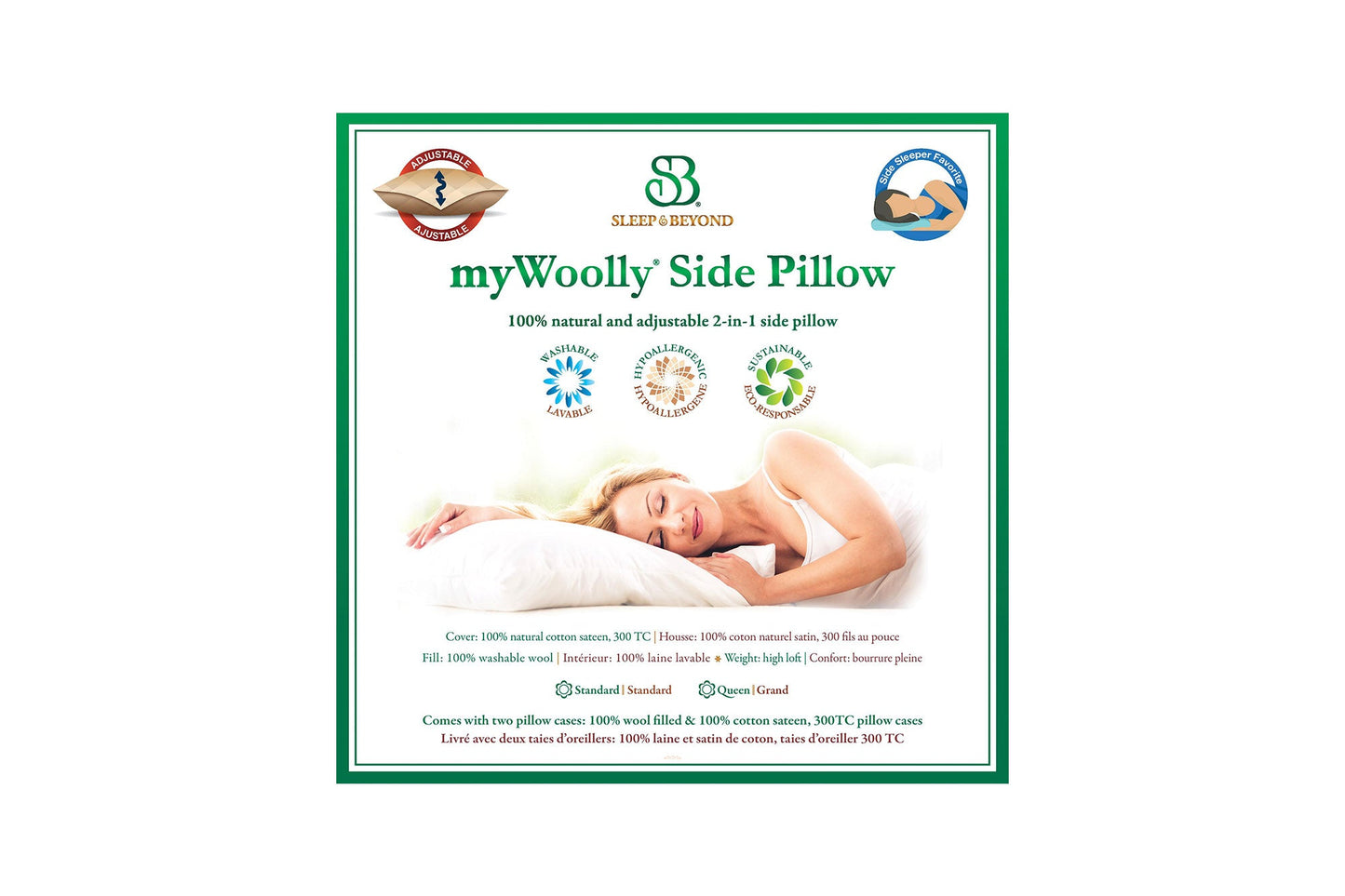 MyWooly® Side Pillow