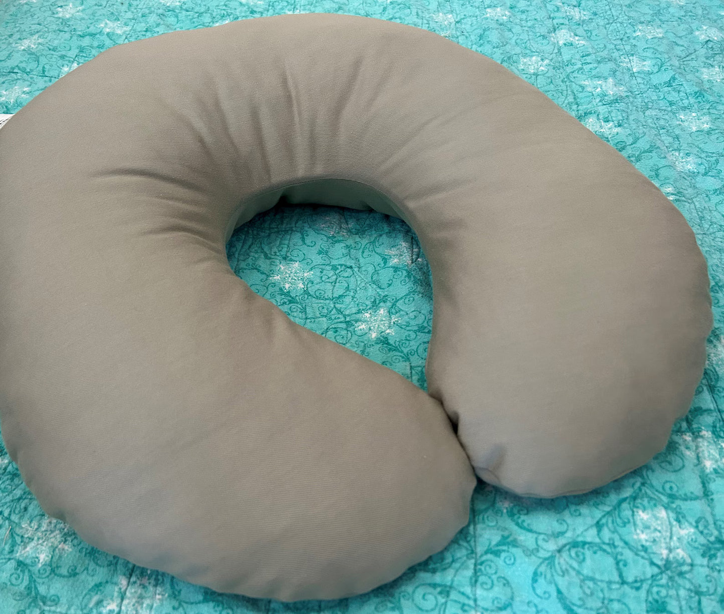 Organic Cotton Travel Neck Pillow Pillowcase