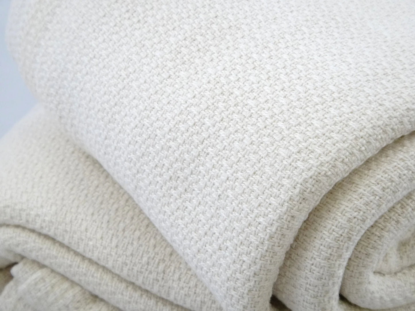 Organic Cotton Waffle Weave Blanket