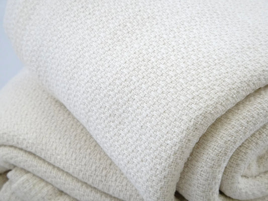Organic Cotton Waffle Weave Blanket