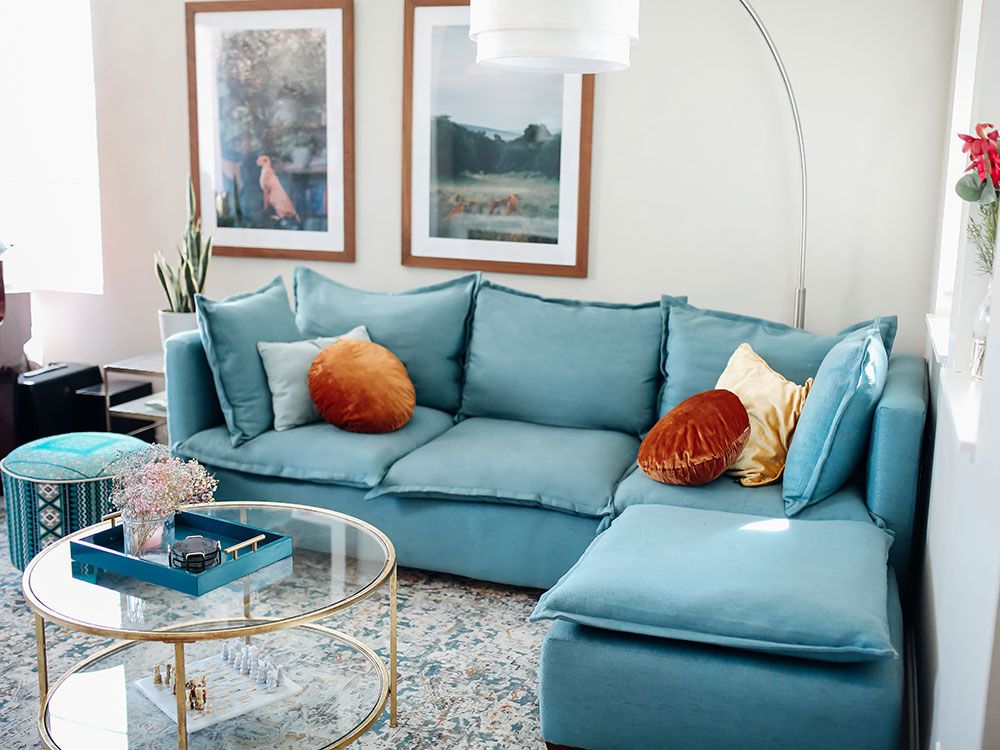 Natural/Organic Two Arm Modular Sofa