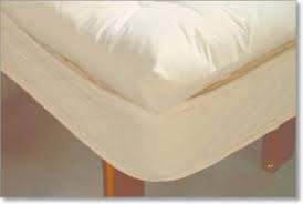 5 to 6 Inch Wool Filled Organic Cotton Hand Tufted Mattress Topper