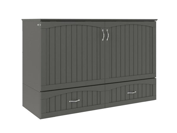 Southampton Queen Murphy Bed Chest With Charging Station