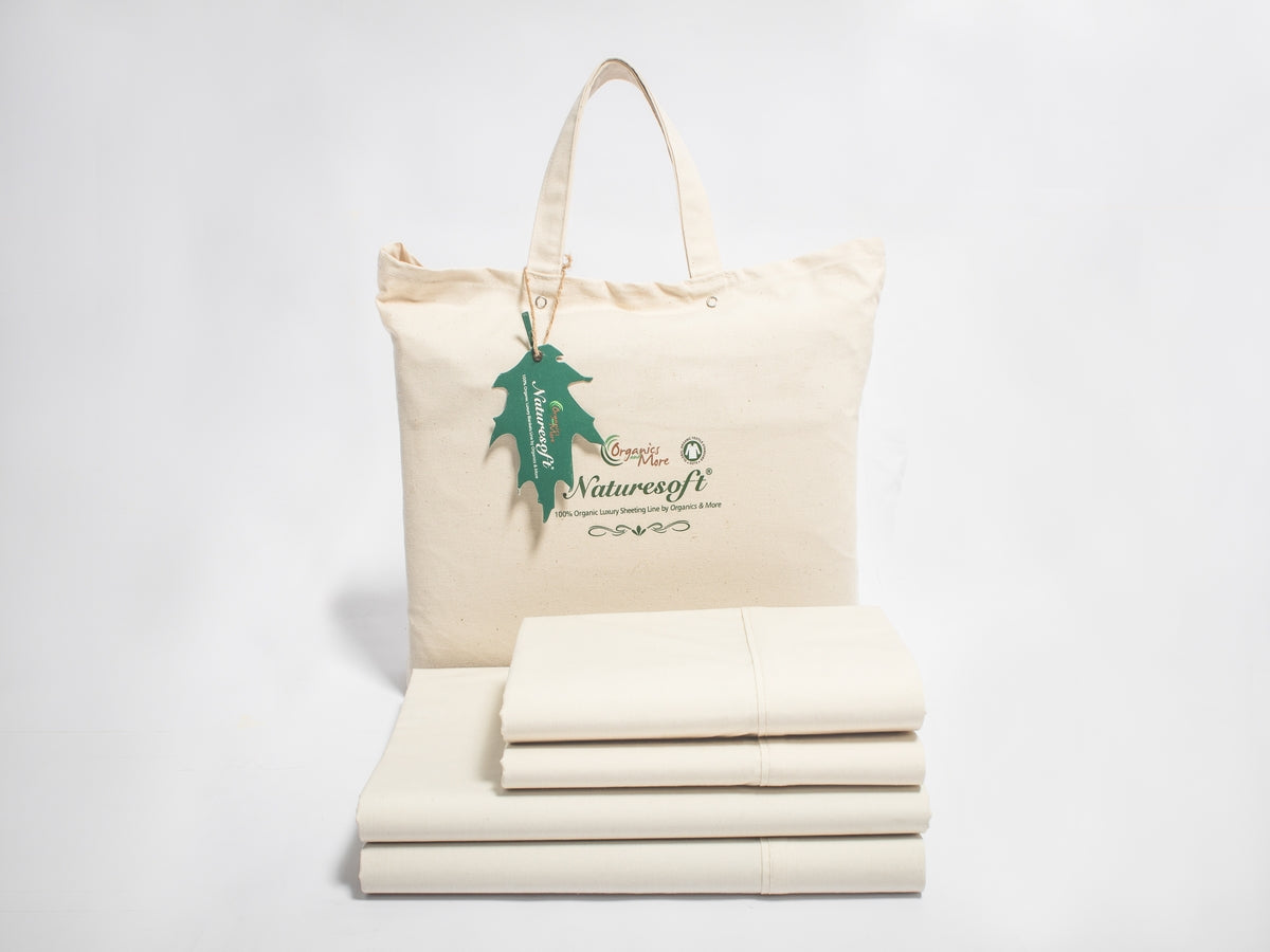 Organic Crease-Resistant Percale Sheet Set