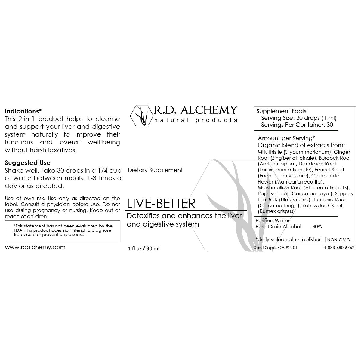 Skin Health Extract + Live Better Extract Set