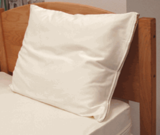 Organic Cotton Dust Mite Encasement Barrier Cover for Pillows
