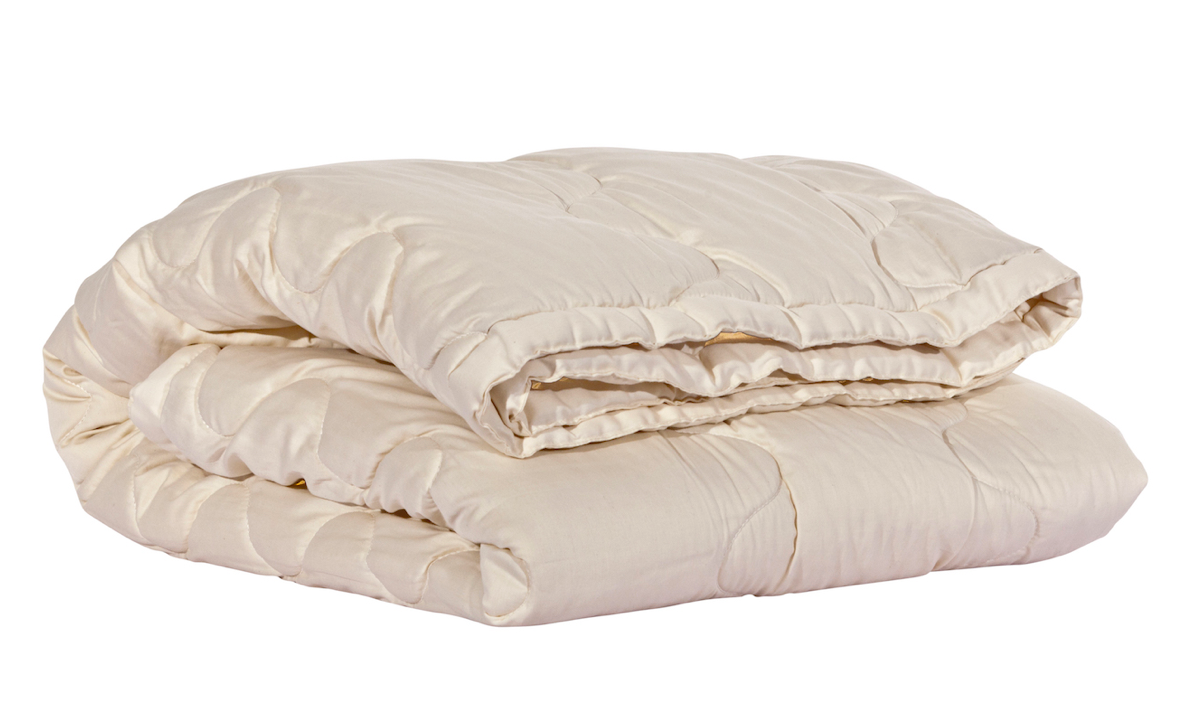 Natural Wool Fill Organic Cotton Comforter