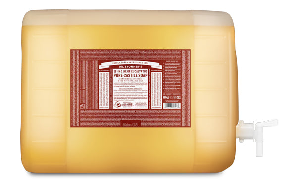 Pure-Castile Eucalyptus Liquid Soap - Bulk