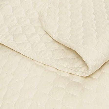Organic Cotton Quilted Mattress Pad for Cribs and Bassinets