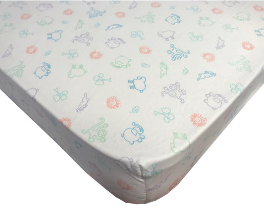 Organic Cotton Mini Sleeper Fitted Sheets – Soft, Safe, and Sustainably Made
