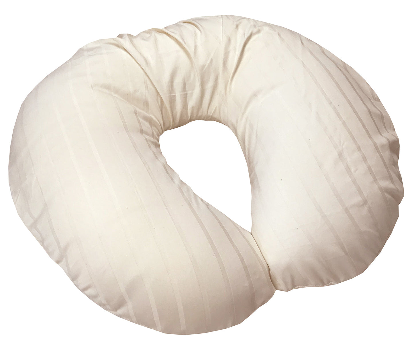 Eco Wool Filled Organic Cotton Nursing Pillow with Pillowcase