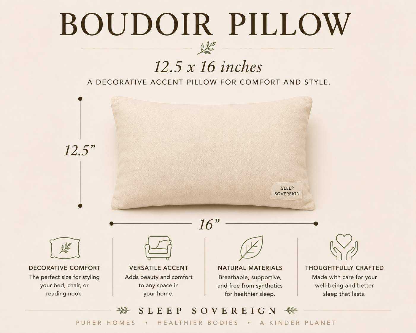 Supportive Wool Pillow