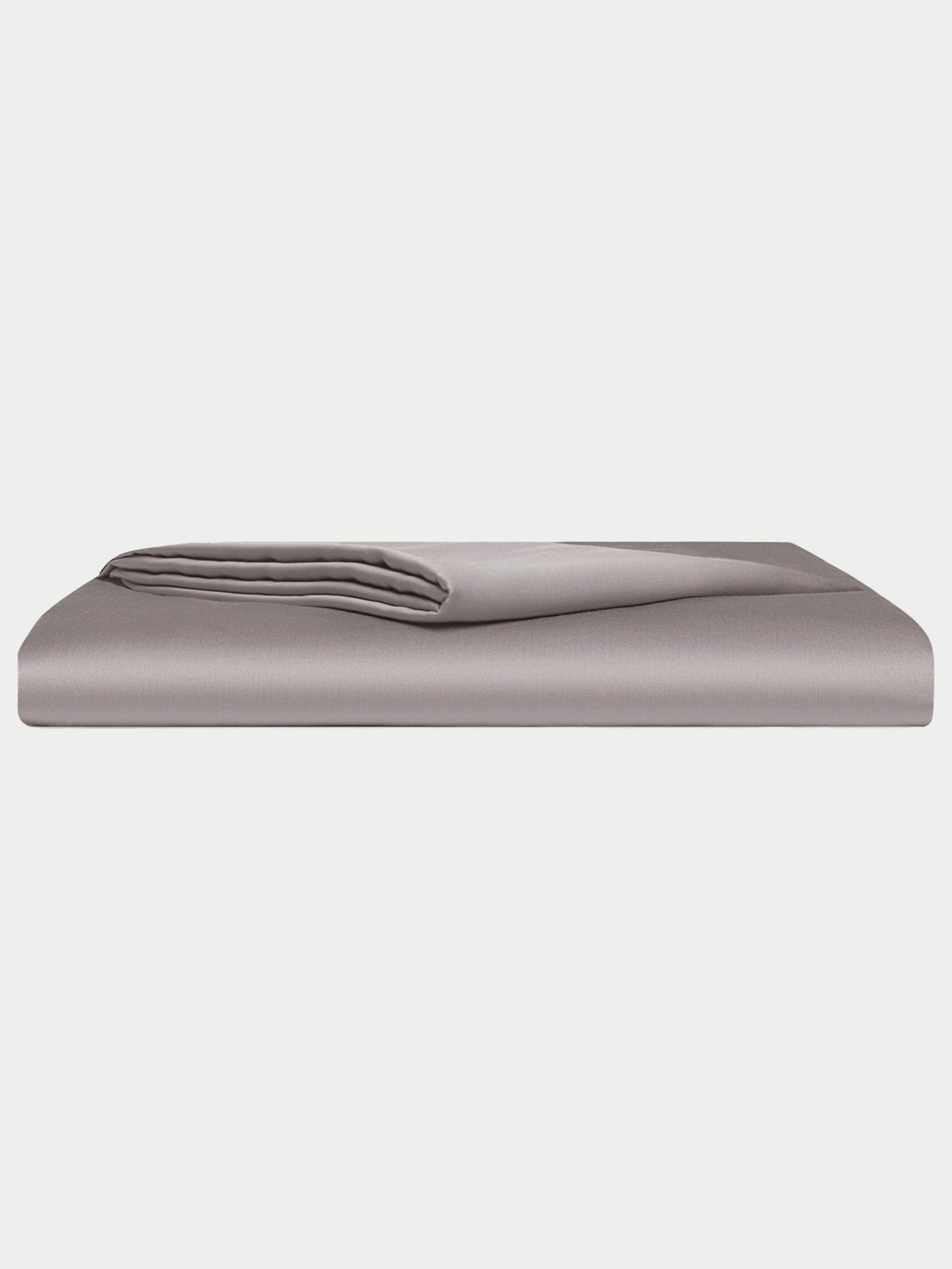 Stone top sheet folded with white background |Color:Stone